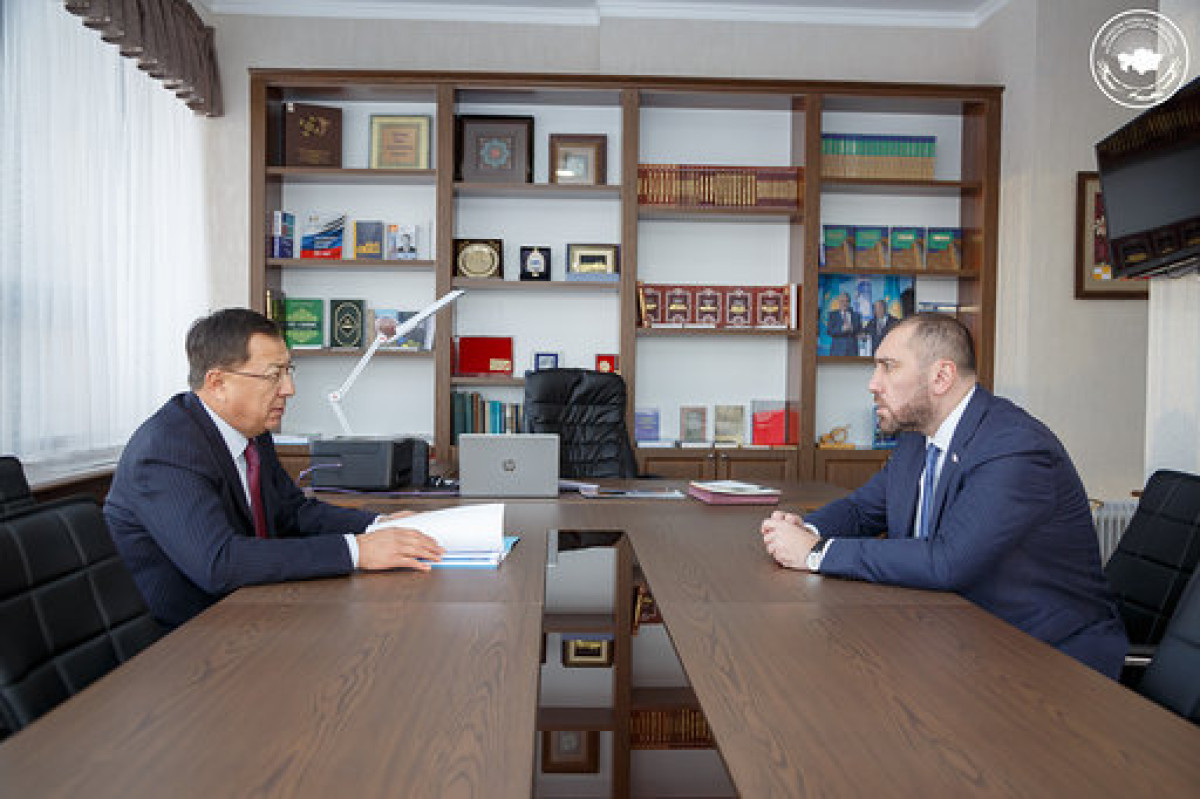 Жансеит Туймебаев провел встречу с Послом Грузии Зурабом Абашидзе