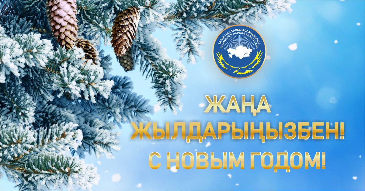 Assembly of people of Kazakhstan congratulates on New 2019 Year