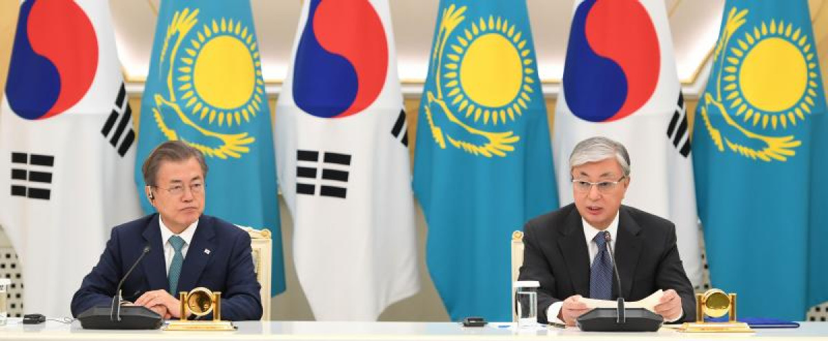 REPRESENTATIVES OF KOREAN COMMUNITIES IN KAZAKHSTAN PARTICIPATED IN A MEETING WITH SOUTH KOREAN LEADER