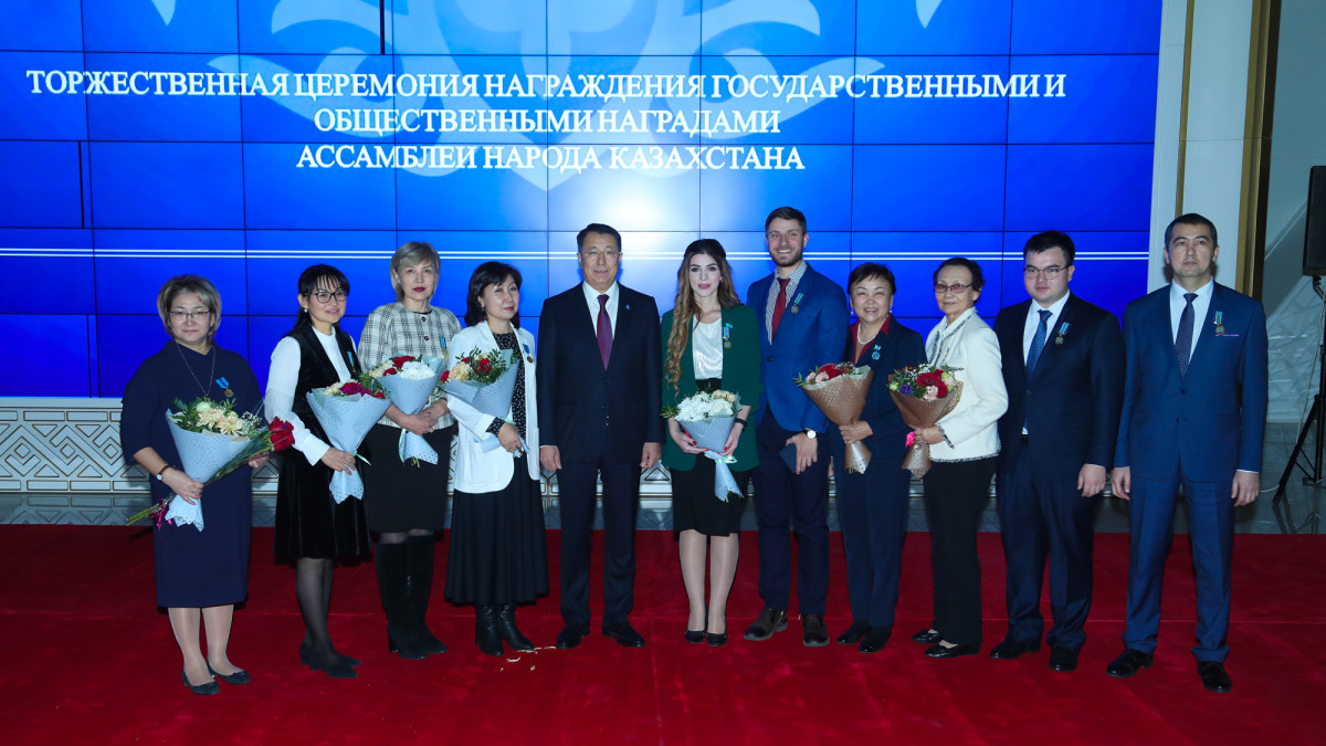 Assembly of People of Kazakhstan awarded APK members on the eve of Independence Day