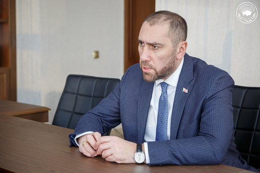 Жансеит Туймебаев провел встречу с Послом Грузии Зурабом Абашидзе