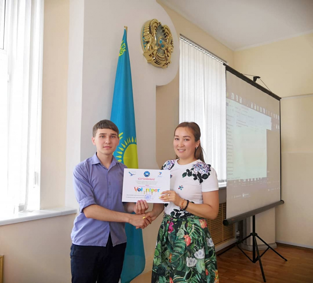 Volunteering School Students Learned Leadership Skills in Petropavlovsk